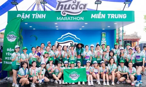 Carlsberg Việt Nam 'thắp sáng' đường chạy VnExpress Marathon Huế 2026