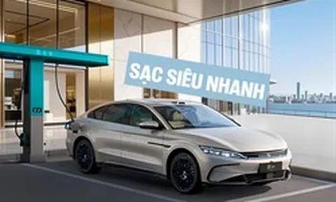 Sedan điện BYD có công nghệ sạc siêu nhanh được đăng ký tại Việt Nam, dễ ra mắt vào cuối năm nay cùng hệ thống trạm sạc