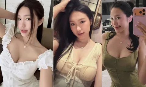 Bị chê style một màu nhàm chán, Doãn Hải My - vợ Văn Hậu tung loạt ảnh sexy khoe vòng một "ngồn ngộn" đốt mắt