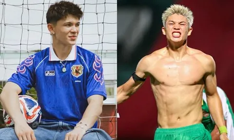 Zan Nguyễn - trung vệ 1m93 sở hữu visual tài tử, body 6 múi cuồn cuộn làm chao đảo sân cỏ