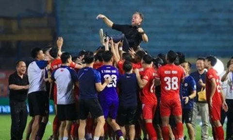 Vòng 23 V-League: CAHN đăng quang sớm, PVF-CAND trở lại chót bảng