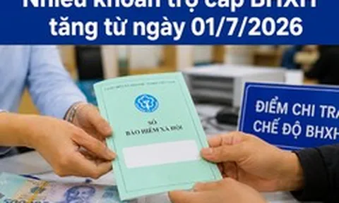 Từ 1/7, nhiều khoản trợ cấp BHXH thay đổi thế nào khi lương cơ sở tăng?