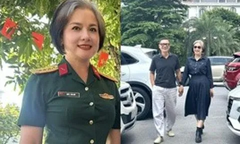 Cuộc sống viên mãn bên chồng tài tử của nữ NSND mang hàm đại tá, tóc bạc trắng vẫn rất đẹp
