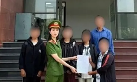 Công an Hà Nội phối hợp giải cứu 3 thiếu nữ đi tìm 'việc nhẹ, lương cao'