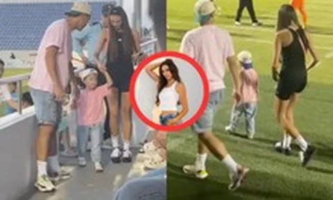 "Cam thường" bắt cận visual "búp bê sống" Ukraine khi cùng Tiến Dũng ra sân bóng, có xinh nhất làng bóng đá như lời đồn?