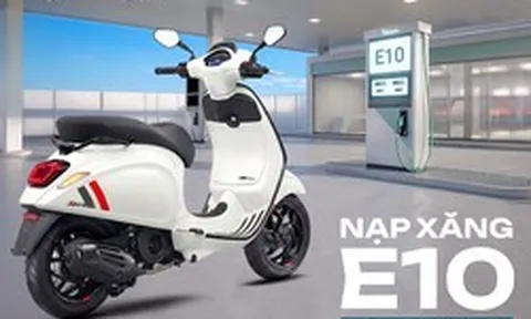 Piaggio Việt Nam khẳng định toàn bộ xe Vespa, Piaggio hiện nay tương thích hoàn toàn với xăng E10