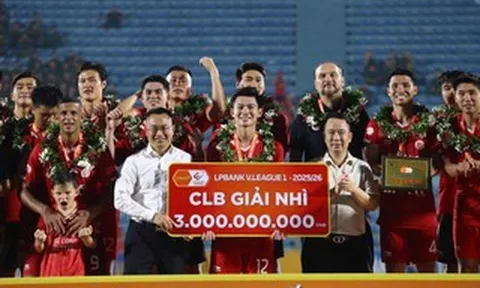 Thể Công Viettel giành vé tham dự AFC Champions League Two 2026-2027