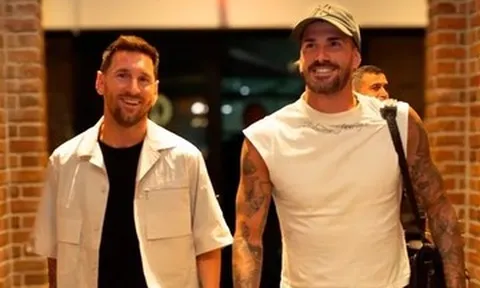 Messi không ở cùng phòng với De Paul để giữ... vận may World Cup