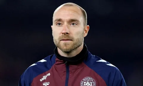 Thông tin mới nhất về tình trạng sức khoẻ của Eriksen