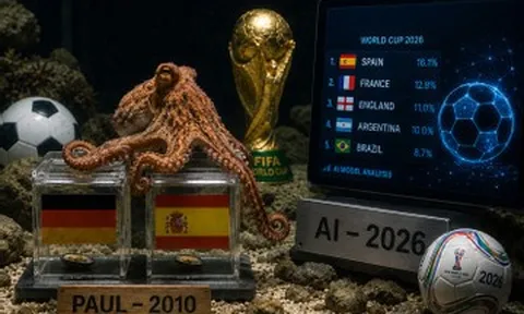 Dự đoán World Cup 2026: Từ Bạch tuộc Paul đến tiên tri AI