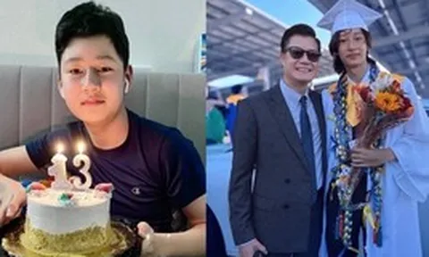 Con trai ca sĩ Quang Dũng: Cao 1m9, tốt nghiệp trường danh tiếng ở Mỹ