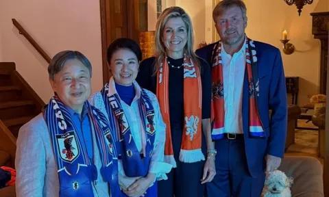 Phản ứng của hoàng gia Nhật Bản và Hà Lan ở World Cup