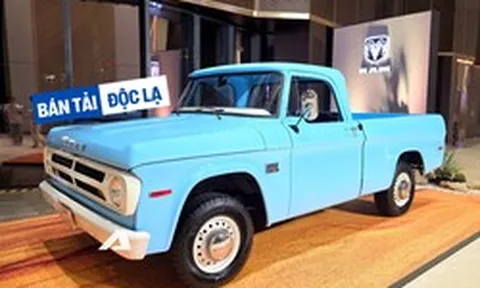 Soi hàng hiếm bán tải Dodge D200 tại TP.HCM: Lăn bánh chỉ khoảng 60.000 km, nhìn như mới đập thùng dù trải qua hơn nửa thế kỷ