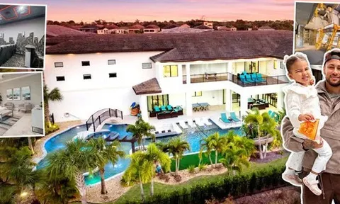 Bên trong siêu biệt thự 2.000 m² giá 10,8 triệu bảng mà Neymar thuê cho cả gia đình sang Mỹ xem World Cup