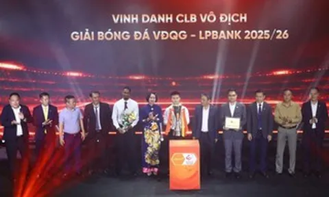 V-League Awards 2026: Dấu mốc 25 năm và khát vọng nâng tầm bóng đá chuyên nghiệp Việt Nam