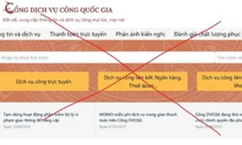 Cảnh báo website giả mạo Cổng Dịch vụ công Quốc gia để lừa đảo