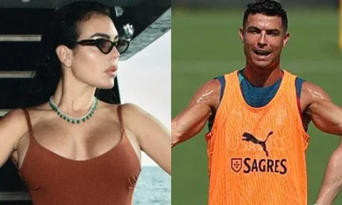 Georgina diện bikini nóng bỏng, khoe vóc dáng "đồng hồ cát" trên siêu du thuyền giữa lúc Ronaldo vướng chỉ trích