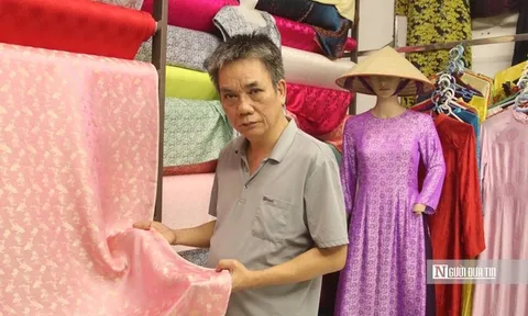 Người đứng sau những hoa văn tinh xảo của lụa Vạn Phúc