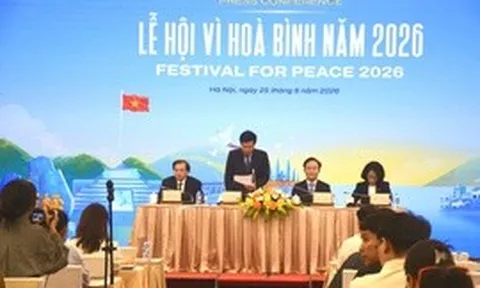 Lễ hội Vì Hòa bình năm 2026-Tôn vinh và lan tỏa giá trị của hòa bình đến thế giới