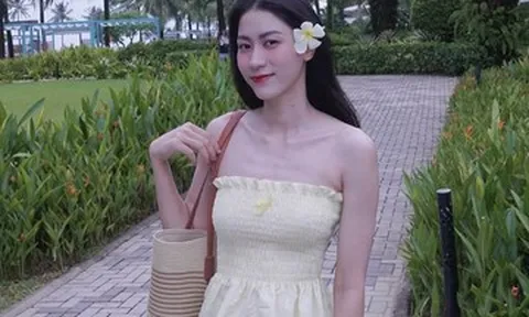 Hoa khôi bóng chuyền Kiều Trinh khoe ảnh cực xinh, chờ ngày tái xuất