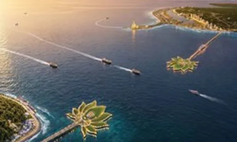 Vingroup (VIC) khởi công siêu dự án đường vượt biển 93.000 tỷ đồng, Cần Giờ - Vũng Tàu chỉ còn cách nhau 10 phút