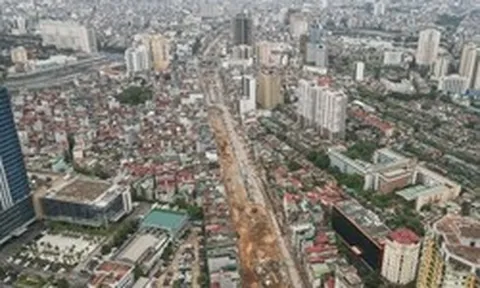 Hà Nội tăng tốc thi công đường 'đắt nhất hành tinh', quyết thông xe trước 2/9