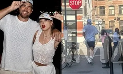 Taylor Swift và "chồng nghèo" mỗi người 1 nơi trước thềm đám cưới thế kỷ: Nhà trai vừa đơn độc lộ diện ở New York, còn nhà gái ở đâu?