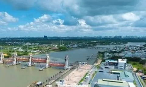 Trên công trường siêu dự án chống ngập 10.000 tỷ ở TPHCM