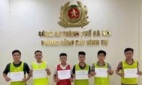Công an Hà Nội triệt phá ổ nhóm cá độ bóng đá '365cacuoc.com'