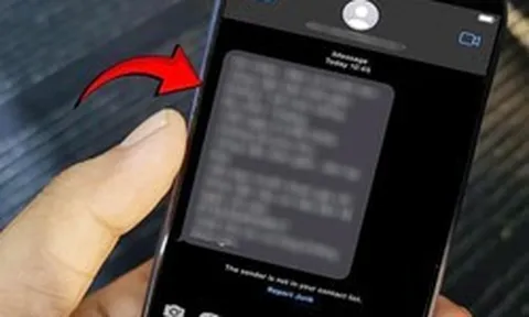 Công an thông báo đến tất cả những ai nhận được tin nhắn SMS có nội dung sau