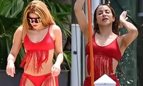 Vóc dáng Shakira ở tuổi 49 gây sốt