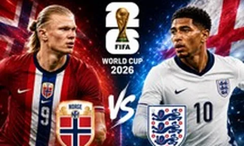 Tương quan sức mạnh giữa Na Uy và Anh ở tứ kết World Cup 2026
