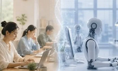 Microsoft công bố 40 nghề có nguy cơ bị AI thay thế cao nhất và thấp nhất: Phiên dịch, nhân viên CSKH, lập trình viên nằm trong nhóm chịu tác động lớn
