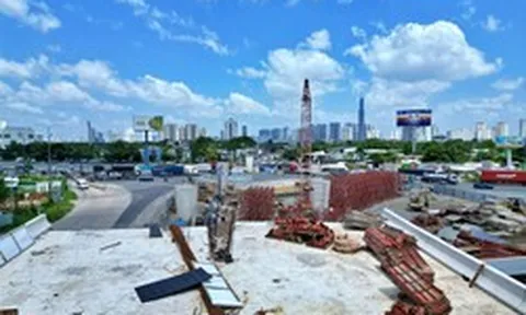 Cận cảnh dự án nút giao hiện đại nhất TP.HCM tiếp tục trễ hẹn