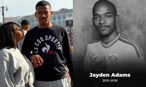 Tâm thư xé lòng của bạn gái Jayden Adams, cầu thủ Nam Phi đột ngột qua đời ít ngày sau khi dự World Cup 2026