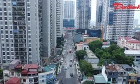 Đường Nguyễn Tuân thay đổi diện mạo sau nhiều năm thi công dang dở