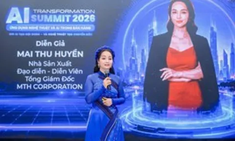 Diễn viên Mai Thu Huyền: "AI có thể tạo ra nội dung rất nhanh nhưng chỉ con người mới tạo ra niềm tin"