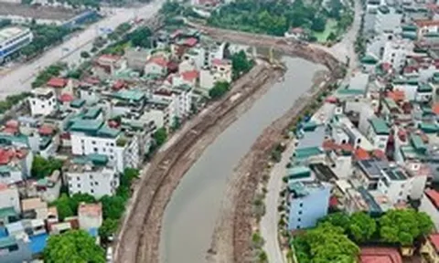 Dự án cải tạo hạ lưu sông Kim Ngưu gần 700 tỷ đồng giờ ra sao?