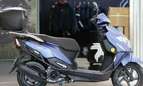 Mẫu xe ga 125cc giá chỉ 29 triệu đồng có sàn để chân rộng như Honda SH, đi 100km chỉ ăn 2,18 lít xăng