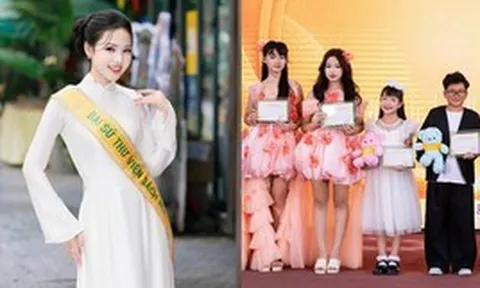 Á hậu Hà Trang cùng dàn MC nhí gây chú ý tại lễ ra mắt Thư viện Sách nói