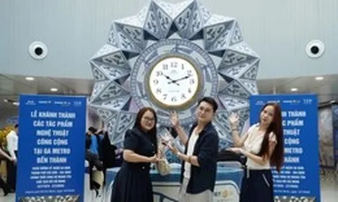 Đưa nghệ thuật công cộng đến metro Bến Thành