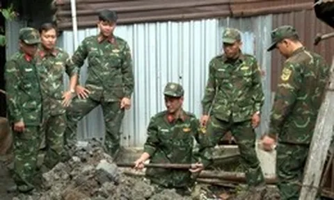 Cần Thơ tìm kiếm tại vị trí nghi ngờ hố chôn tập thể 12 liệt sĩ