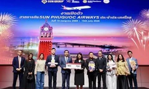 Sun PhuQuoc Airways hiện diện tại Thái Lan, khai trương đường bay Bangkok - Phú Quốc từ 8/8/2026