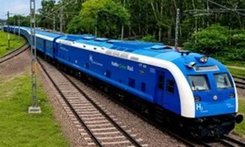 Ấn Độ ra mắt tàu hỏa chạy bằng hydro đầu tiên do nước này tự chế tạo