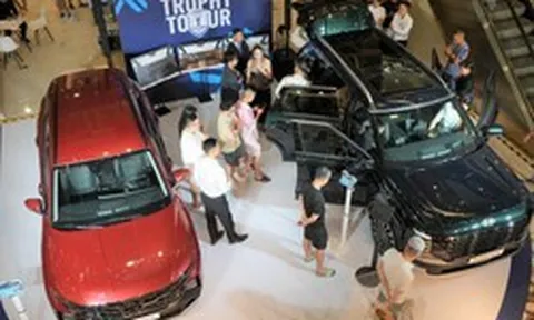 Bộ đôi SUV hybrid mới của Hyundai lần đầu trưng bày tại Hà Nội, 'khủng long' Palisade mới dự kiến dưới 1,7 tỷ đồng