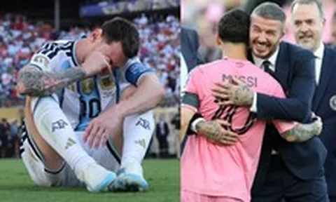 David Beckham xoa dịu nỗi đau nghẹn ngào của Messi: "Chúng tôi tự hào về bạn"
