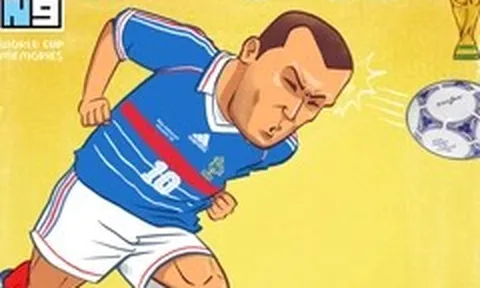 Tượng đài World Cup P.16: Thế giới rung lắc vì cái đầu hói của Zinedine Zidane