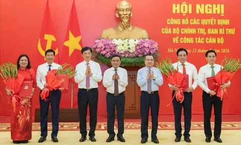 4 Ủy viên Trung ương Đảng và Chủ tịch HĐND tỉnh An Giang nhận nhiệm vụ mới