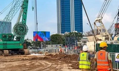 Tuyến metro 72.300 tỷ đồng có sự tham gia của Tập đoàn xây dựng hàng đầu Trung Quốc vừa bắt đầu hạng mục quan trọng