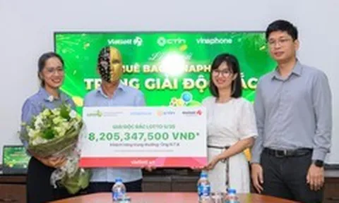Làm vườn xong, người đàn ông nhận tin trúng độc đặc Vietlott hơn 8 tỷ đồng